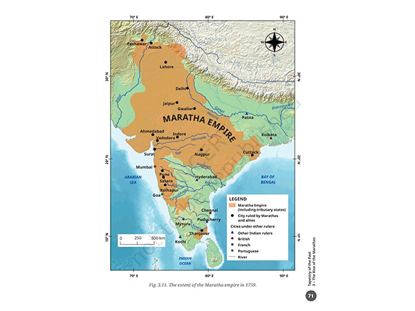 Image of the map in NCERT book shared by Chaitanya Raj Singh (Photo: Chaitanya Raj Singh/X) Image of the map in NCERT book shared by Chaitanya Raj Singh (Photo: Chaitanya Raj Singh/X)