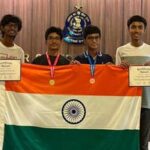 India wins one gold, one bronze medal and two individual…