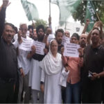 PDP protests against abrogation of Article 370 on its sixth…