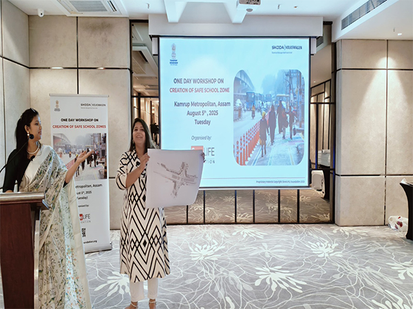 Assam government, NHAI, and SaveLIFE Foundation collaborate to strengthen school zone safety. (PhotoANI) Assam government, NHAI, and SaveLIFE Foundation collaborate to strengthen school zone safety. (PhotoANI)