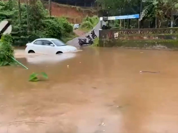 Visuals of waterlogging in Malappuram (Photo/ANI) Visuals of waterlogging in Malappuram (Photo/ANI)