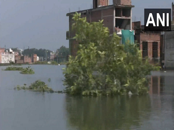 Residential areas flooded in Varanasi (Photo/ANI) Residential areas flooded in Varanasi (Photo/ANI)