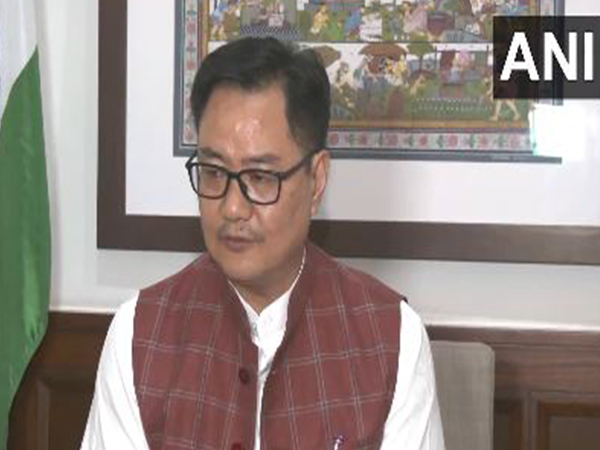 Union Minister Kiren Rijiju (Photo/ANI) Union Minister Kiren Rijiju (Photo/ANI)