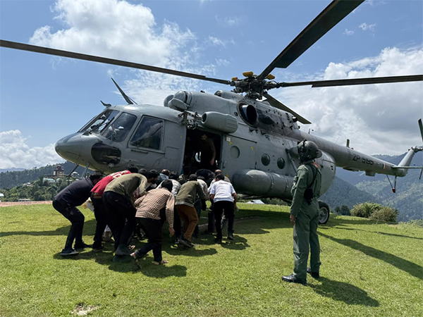 Visuals from the scene (Photo/@IAF_MCC) Visuals from the scene (Photo/@IAF_MCC)