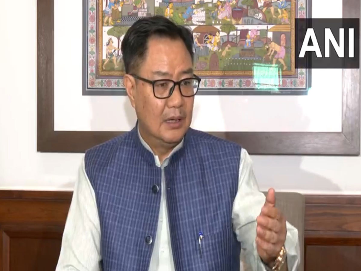Union Minister Kiren Rijiju (File Photo/ANI) Union Minister Kiren Rijiju (File Photo/ANI)