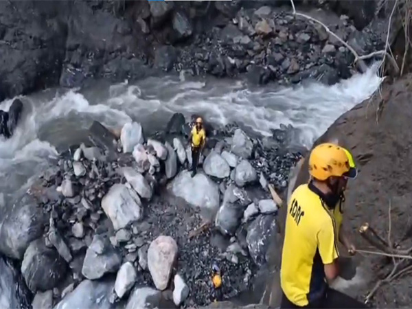 Visual from the spot (Photo Credit: X/@uttarakhandcops) Visual from the spot (Photo Credit: X/@uttarakhandcops)