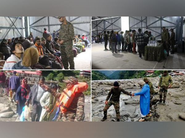 Indian Army coordinates with multiple agencies for rescue efforts in Dharali(Photo/Indian Army) Indian Army coordinates with multiple agencies for rescue efforts in Dharali(Photo/Indian Army)