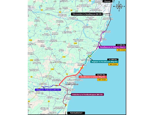 Cabinet approves construction of Marakkanam – Puducherry highway (Photo/PIB) Cabinet approves construction of Marakkanam – Puducherry highway (Photo/PIB)