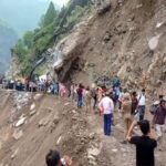 Uttarakhand: Roads near Bhanrepani blocked, machines used to clear debris