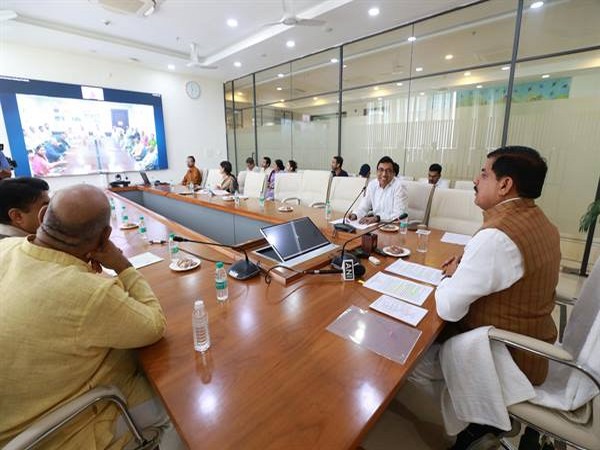 MP CM Mohan Yadav during virtual interaction with flood-hit people. (Photo/ DPR) MP CM Mohan Yadav during virtual interaction with flood-hit people. (Photo/ DPR)