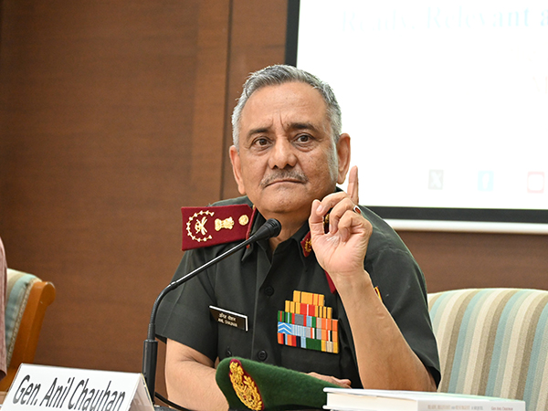 CDS General Anil Chauhan during book launch (Photo: @HQ_IDS_India/X) CDS General Anil Chauhan during book launch (Photo: @HQ_IDS_India/X)