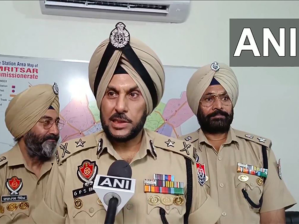 Amritsar Police Commissioner Gurpreet Singh Bhullar (Photo/ANI) Amritsar Police Commissioner Gurpreet Singh Bhullar (Photo/ANI)