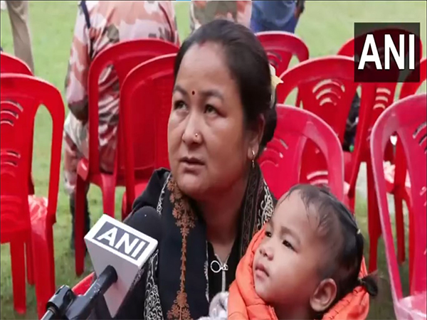 Rescuee Pooja, a resident of Dehradun (Photo/ANI) Rescuee Pooja, a resident of Dehradun (Photo/ANI)