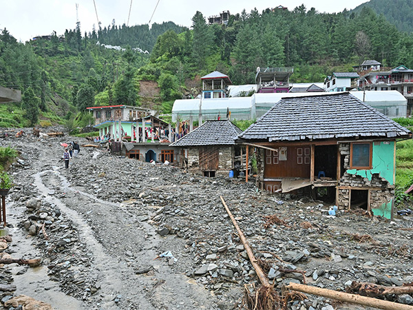 A view of an area affected by flash floods and incessant rains in Mandi. (File Photo/ ANI) A view of an area affected by flash floods and incessant rains in Mandi. (File Photo/ ANI)