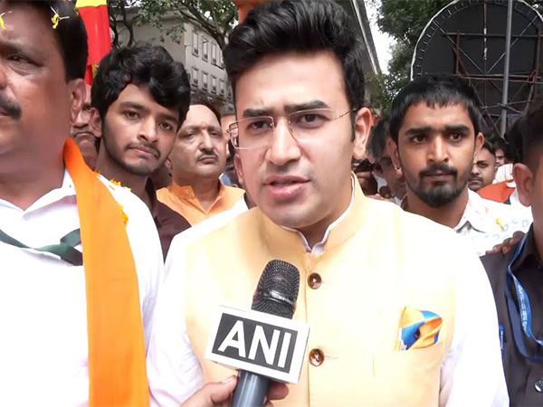 BJP MP Tejasvi Surya (Photo/ANI) BJP MP Tejasvi Surya (Photo/ANI)