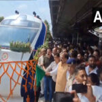 Vande Bharat Express enroute Amritsar from Mata Vaishno Devi Katra…