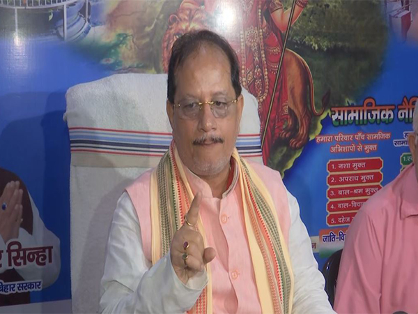 Bihar Deputy CM Vijay Kumar Sinha (Photo/ANI) Bihar Deputy CM Vijay Kumar Sinha (Photo/ANI)