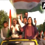 Delhi: BJP MP Bansuri Swaraj participates in ‘Tiranga Yatra’ along…