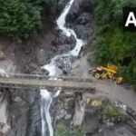 Bridge connecting Uttarkashi to Harsil reconstructed after Uttarkashi cloudburst