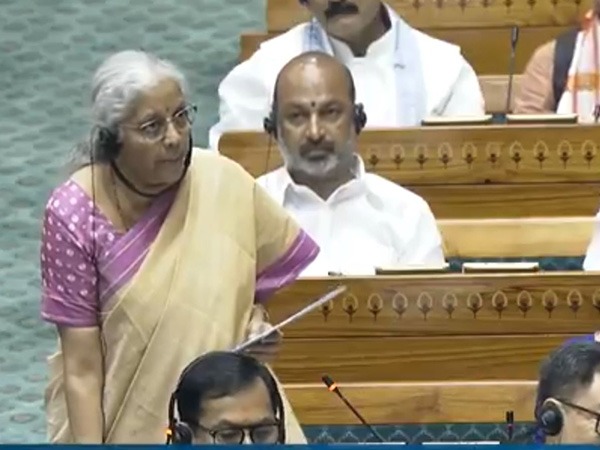Union Finance Minister Nirmala Sitharaman speaking Lok Sabaha (Photo Credit: Sansad TV) Union Finance Minister Nirmala Sitharaman speaking Lok Sabaha (Photo Credit: Sansad TV)