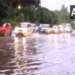 Heavy rainfall causes waterlogging in several areas of Delhi