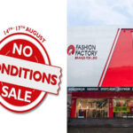 Fashion Factory announces “No Conditions Sale” with flat 50% off,…