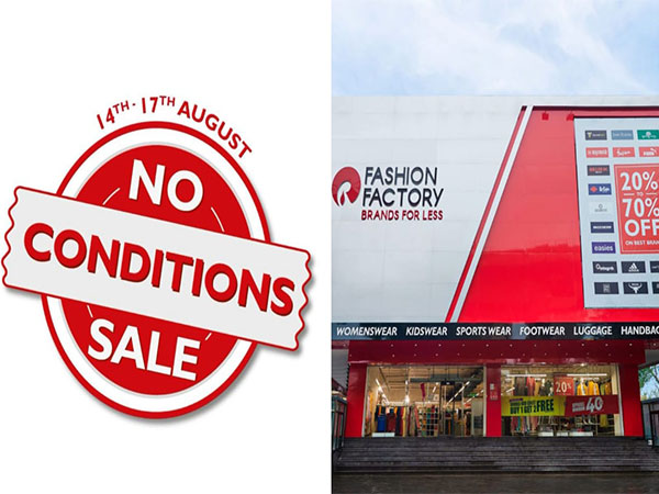 Fashion Factory announces “No Conditions Sale” (Photo/Fashion Industry) Fashion Factory announces “No Conditions Sale” (Photo/Fashion Industry)