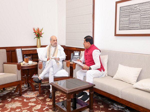 MP CM Mohan Yadav with Union Minister Amit Shah. (Photo / Public Relations Department) MP CM Mohan Yadav with Union Minister Amit Shah. (Photo / Public Relations Department)