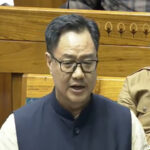 Kiren Rijiju slams opposition over “petty sloganeering, throwing paper” at…