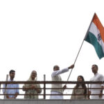 Union Minister Shivraj Singh Chouhan hoists tricolour at his Bhopal…