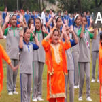 J-K: School students in Udhampur rehearse for 79th Independence Day