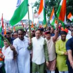Uttarakhand CM Dhami leads Tiranga Yatra ahead of Independence Day