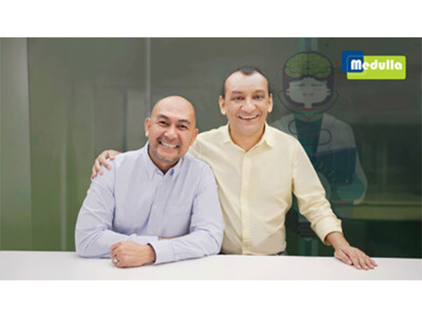 In the image to the left is Managing Partner Taffy Ledesma and to the right is Praful Akali, Founder and Managing Director of Medulla Communications In the image to the left is Managing Partner Taffy Ledesma and to the right is Praful Akali, Founder and Managing Director of Medulla Communications