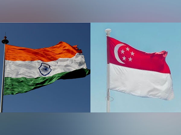 India and Singapore national flags (File Photo) India and Singapore national flags (File Photo)