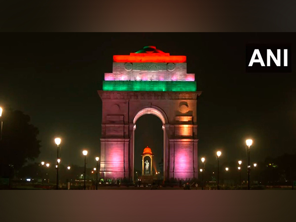 A view of Red Fort ahead of Independence Day. (Photo/ANI)