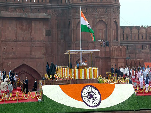 Independence Day celebrations at Red Fort (Photo/X@DrSJaishankar) Independence Day celebrations at Red Fort (Photo/X@DrSJaishankar)