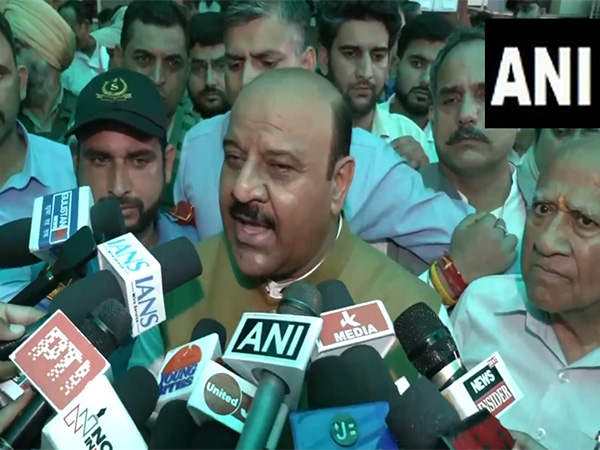Jammu and Kashmir Deputy Chief Minister Surinder Choudhary (Photo/ANI) Jammu and Kashmir Deputy Chief Minister Surinder Choudhary (Photo/ANI)
