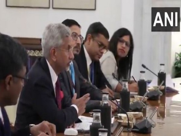 EAM S. Jaishankar addresses the meeting with Republic of Korea Foreign Minister Cho Hyun in New Delhi, highlighting efforts to strengthen bilateral ties and expressing gratitude for RoK’s condemnation of the Pahalgam attack (Photo/ANI) EAM S. Jaishankar addresses the meeting with Republic of Korea Foreign Minister Cho Hyun in New Delhi, highlighting efforts to strengthen bilateral ties and expressing gratitude for RoK’s condemnation of the Pahalgam attack (Photo/ANI)
