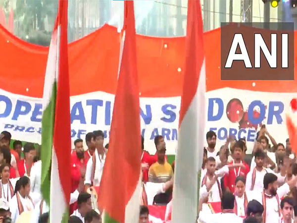 Visuals from the Dahi Handi celebrations in Pune (Photo/ANI) Visuals from the Dahi Handi celebrations in Pune (Photo/ANI)