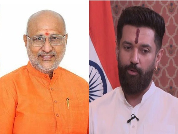 Chirag Paswan congratulates CP Radhakrishnan on being named NDA's VP candidate (Photo/ANI) Chirag Paswan congratulates CP Radhakrishnan on being named NDA's VP candidate (Photo/ANI)