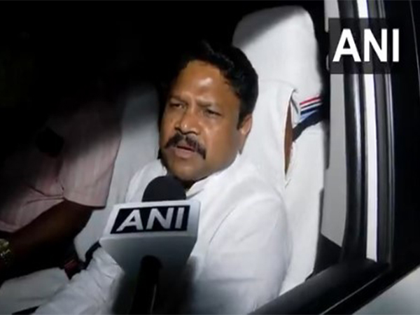 Odisha minister Mukesh Mahaling after meeting Naveen Patnaik (Photo/ANI) Odisha minister Mukesh Mahaling after meeting Naveen Patnaik (Photo/ANI)