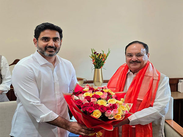 Nara Lokesh met BJP president JP Nadda (Photo/TDP) Nara Lokesh met BJP president JP Nadda (Photo/TDP)