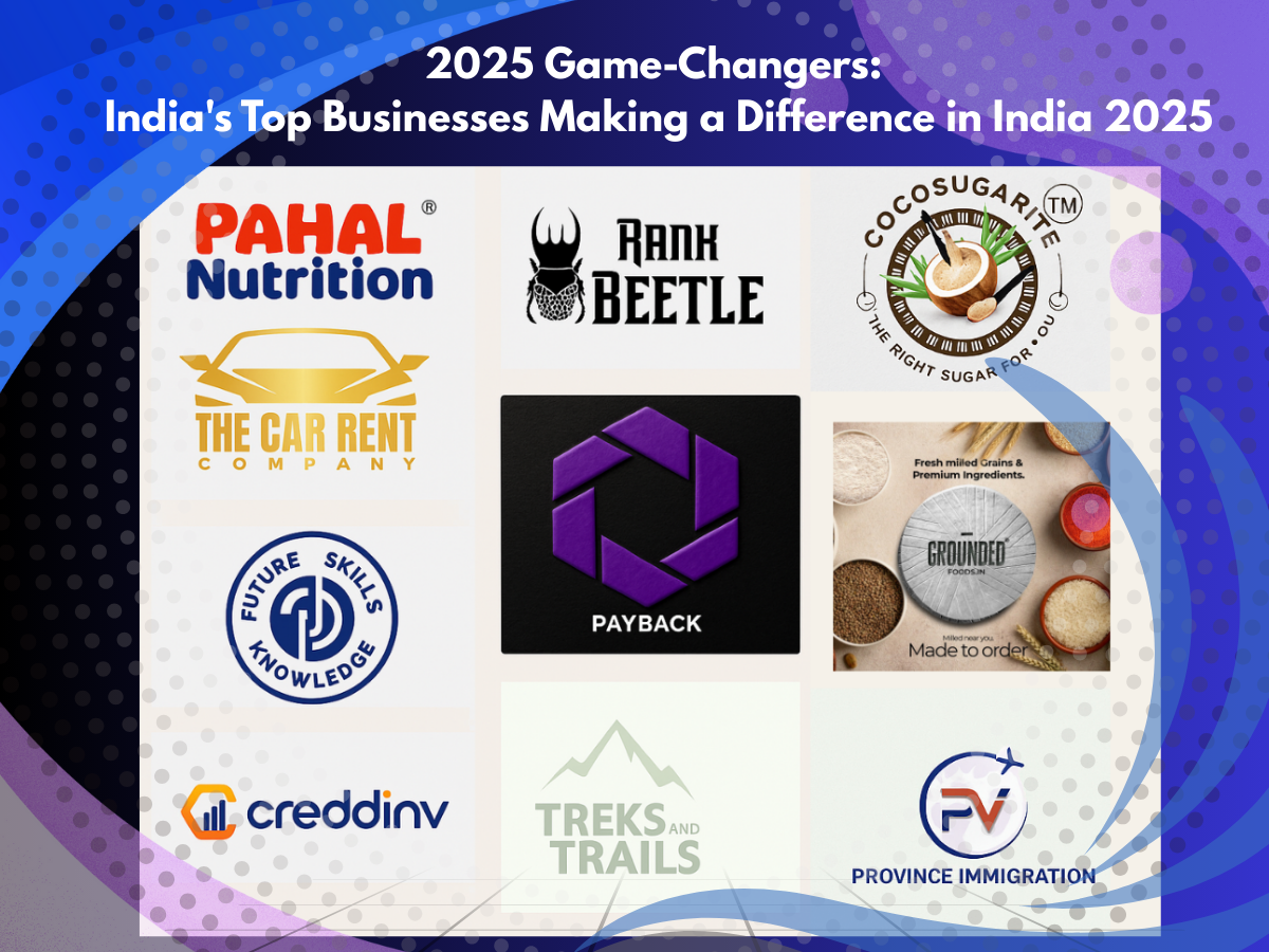 2025 Game-Changers: India's Top Businesses Making a Difference in India 2025 2025 Game-Changers: India's Top Businesses Making a Difference in India 2025