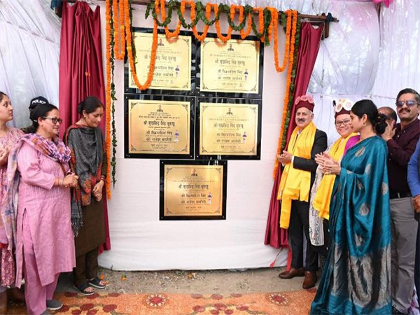 Foundation stone unveiled at the Tribal Festival 2025 in Keylong, Lahaul & Spiti Foundation stone unveiled at the Tribal Festival 2025 in Keylong, Lahaul & Spiti