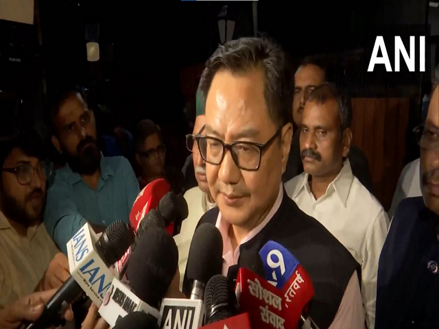Union Parliamentary Affairs Minister Kiren Rijiju (Photo/ANI) Union Parliamentary Affairs Minister Kiren Rijiju (Photo/ANI)