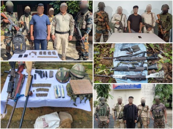 Security personnel with ammunition and warlike stores (Pic/@Spearcorps) Security personnel with ammunition and warlike stores (Pic/@Spearcorps)