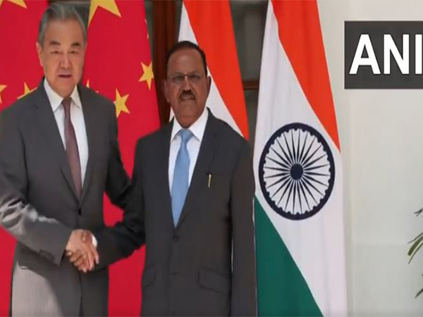 Chinese Foreign Minister Wang Yi and NSA Ajit Doval (Photo/ ANI) Chinese Foreign Minister Wang Yi and NSA Ajit Doval (Photo/ ANI)