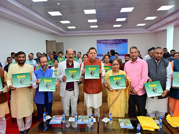 Uttarakhand CM Dhami during the launch. (Photo/ANI) Uttarakhand CM Dhami during the launch. (Photo/ANI)