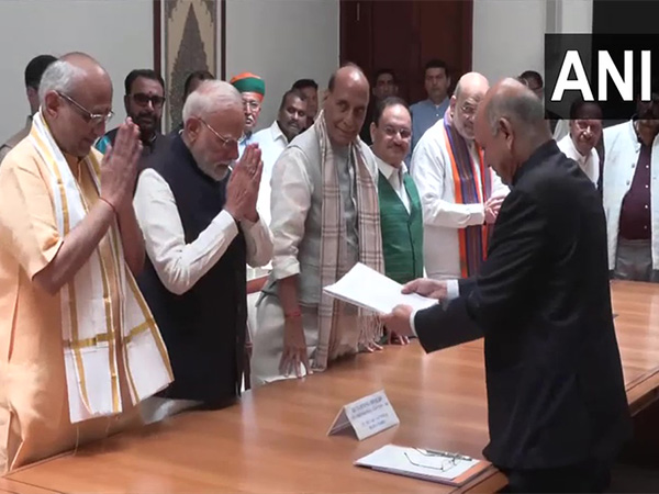 NDA’s Vice Presidential candidate CP Radhakrishnan files nomination (Photo/ANI) NDA’s Vice Presidential candidate CP Radhakrishnan files nomination (Photo/ANI)
