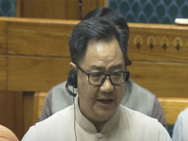 Union Minister Kiren Rijiju (Photo/ANI) Union Minister Kiren Rijiju (Photo/ANI)